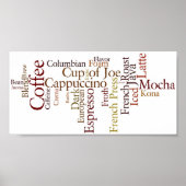 Kaffeeplakat Poster (Vorne)