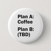 Kaffeepläne Button (Vorderseite)