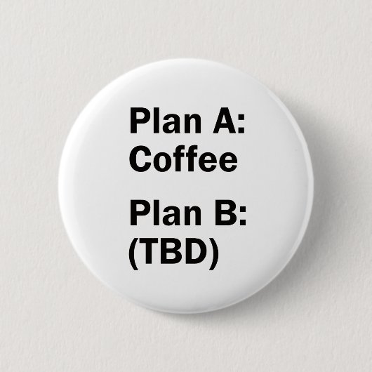 Kaffeepläne Button (Vorderseite)