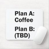 Kaffeepläne Mousepad (Mit Mouse)