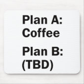 Kaffeepläne Mousepad (Vorne)