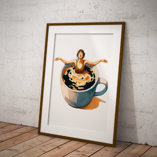 Kaffeepopster Poster
