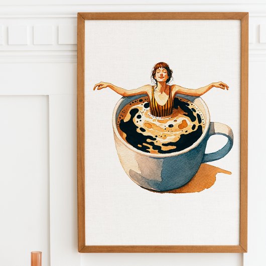 Kaffeepopster Poster