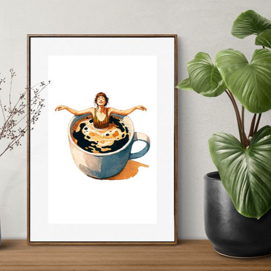 Kaffeepopster Poster