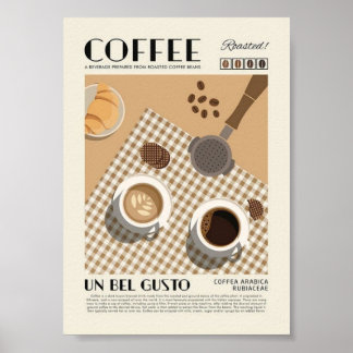 Kaffeeposter | Matte Giclée Print Poster