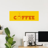 Kaffeeposter Poster (Heimbüro)