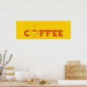 Kaffeeposter Poster (Küche)