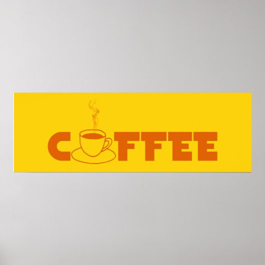 Kaffeeposter Poster (Vorne)