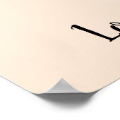 Kaffeeposter Poster (Ecke)