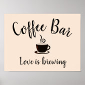 Kaffeeposter Poster (Vorne)