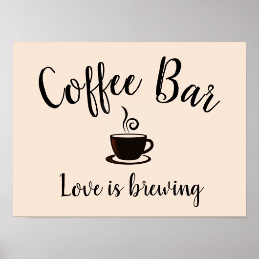 Kaffeeposter Poster (Vorne)