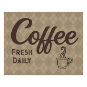 Kaffeeposter Poster (Vorderseite)