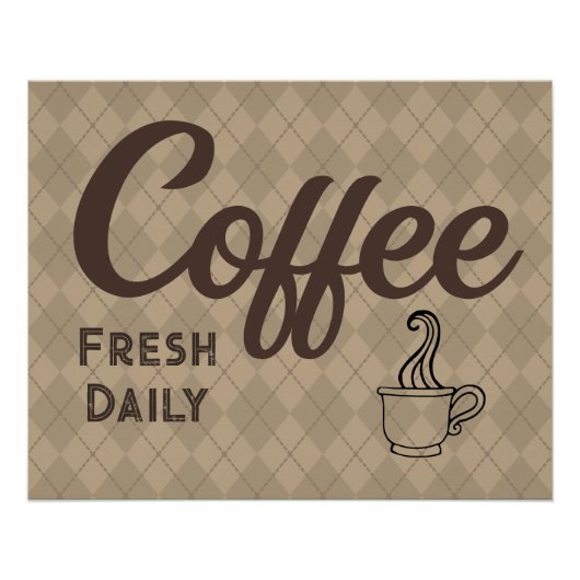 Kaffeeposter Poster (Vorderseite)