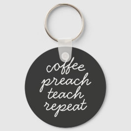 Kaffeepräsentation Wiederholung Schlüsselanhänger