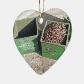 Kaffeeproduktion Keramik Ornament (Links)