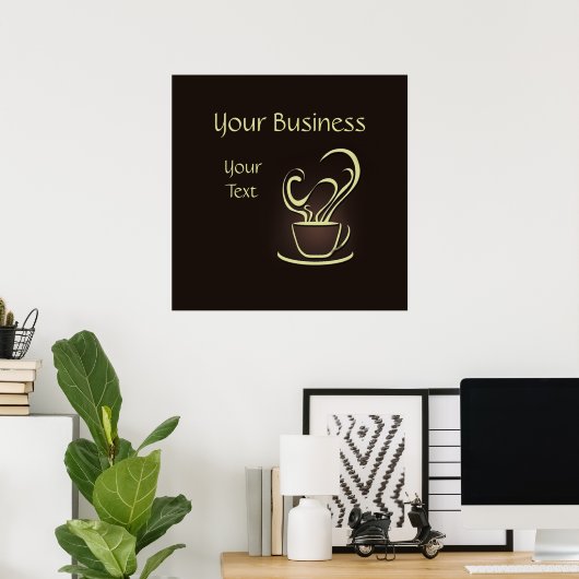 Kaffeepult Poster (Heimbüro)