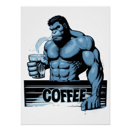 Kaffeepulver Poster