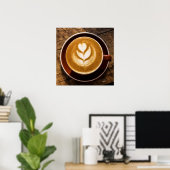 Kaffeepulver von Lover Poster (Heimbüro)