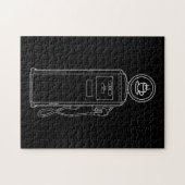 Kaffeepumpe Puzzle (Horizontal)