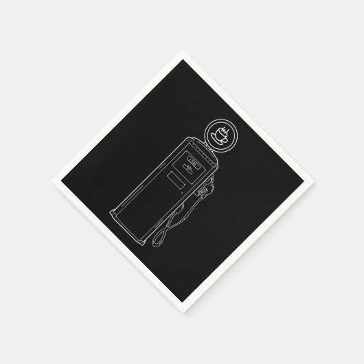 Kaffeepumpe Serviette (Ecke)