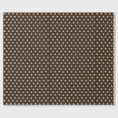 Kaffeepunkte Geschenkpapier (Flach)