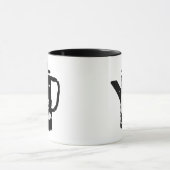 Kaffeepuppe Kaffee Funny Coffee Combo Tasse (Zentrum)