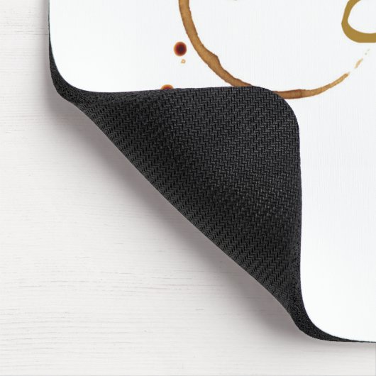 Kaffeepuppe Mousepad (Ecke)
