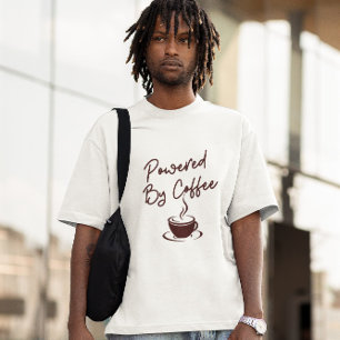 Kaffeereicher minimalistischer Tasse Lustige Kaffe T-Shirt