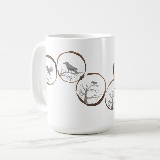 Kaffeering Crow Portal Kaffeetasse (Vorderseite Links)