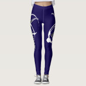 Kaffeeringe Leggings (Vorderseite)