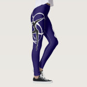 Kaffeeringe Leggings (Rechts)