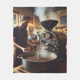 Kaffeeröster Fleecedecke