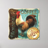 Kaffeeröster Leinwanddruck (Vorderseite)