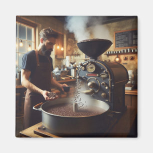 Kaffeeröster Magnet