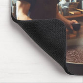 Kaffeeröster Mousepad (Ecke)