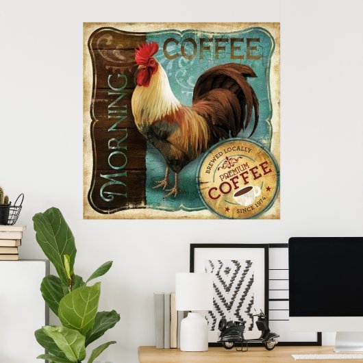 Kaffeeröster Poster (Heimbüro)