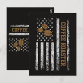 Kaffeeröster Postkarte (Vorne/Hinten)