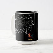 Kaffeeröster Zweifarbige Tasse (Vorderseite Links)