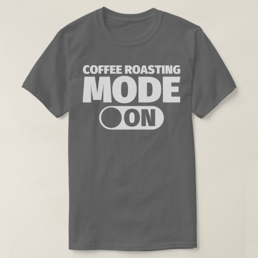 Kaffeerösterei auf T-Shirt (Design vorne)