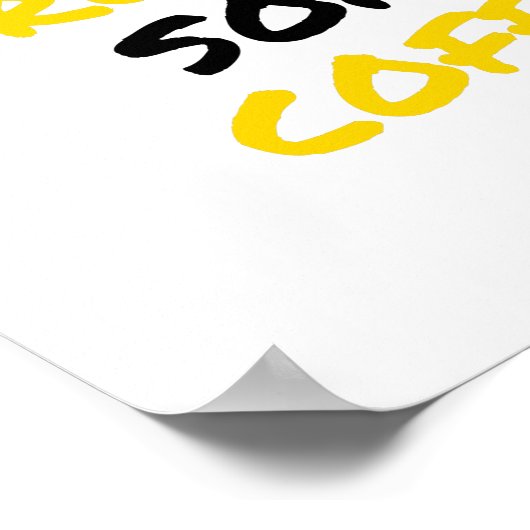 Kaffeerösterei Poster (Ecke)