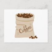 Kaffeesack Postkarte (Vorderseite)
