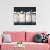 Kaffeesäcke 1990 leinwanddruck (Insitu (Wohnzimmer))