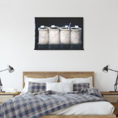 Kaffeesäcke 1990 leinwanddruck (Insitu (Schlafzimmer))