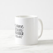 Kaffeeschirbe und Gummihandschuhe Kaffeetasse (VorderseiteRechts)