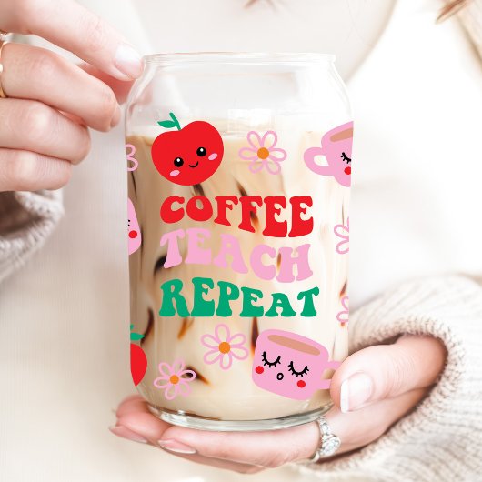 Kaffeeschleuse Wiederholung Lehrer Apple Dosenglas