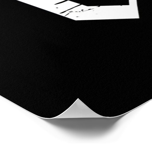 Kaffeeschokolade und Kaffee Poster (Ecke)