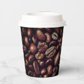 Kaffeeschrei Pappbecher (Rückseite)
