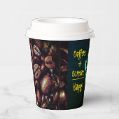 Kaffeeschrei Pappbecher (Rechts)