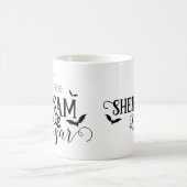 Kaffeeschrei und Zucker-Tasse Kaffeetasse (Mittel)