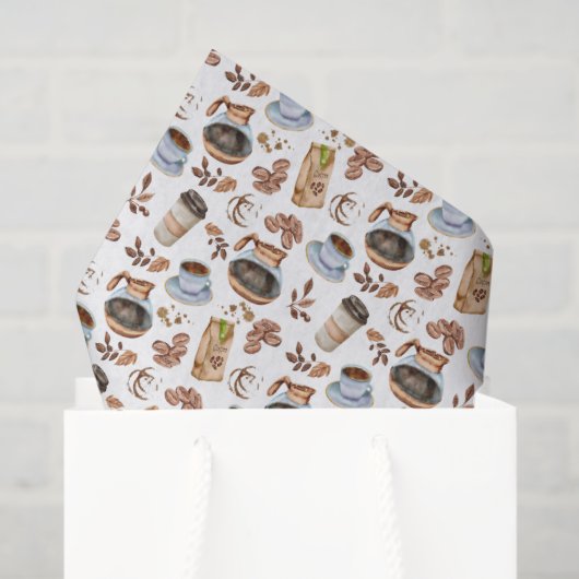 Kaffeeseidenpapier Seidenpapier (Geschenk Tasche)